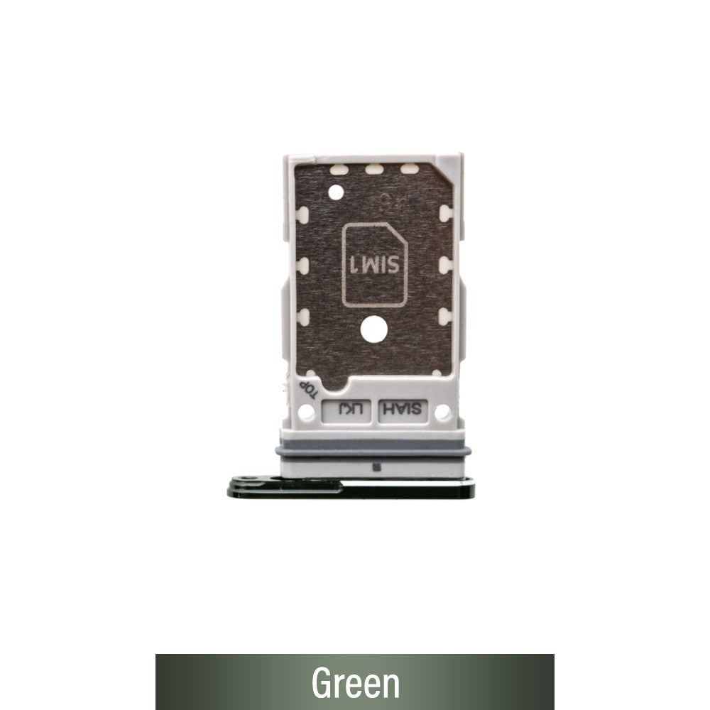 Dual SIM Card Tray for Samsung Galaxy S23 Ultra 5G S918B-Green (Not for AU) Dual SIM Card Tray for Samsung Galaxy S23 Ultra 5G S918B-Green (Not for AU)